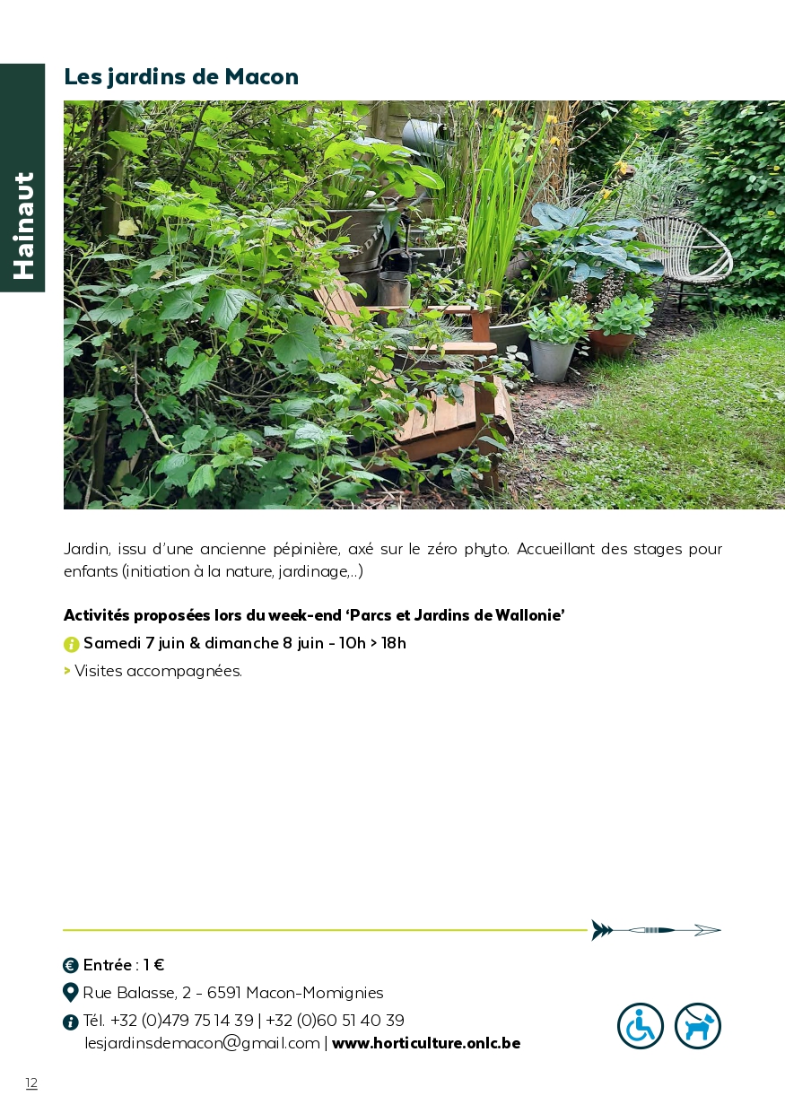 Les jardins de Macon