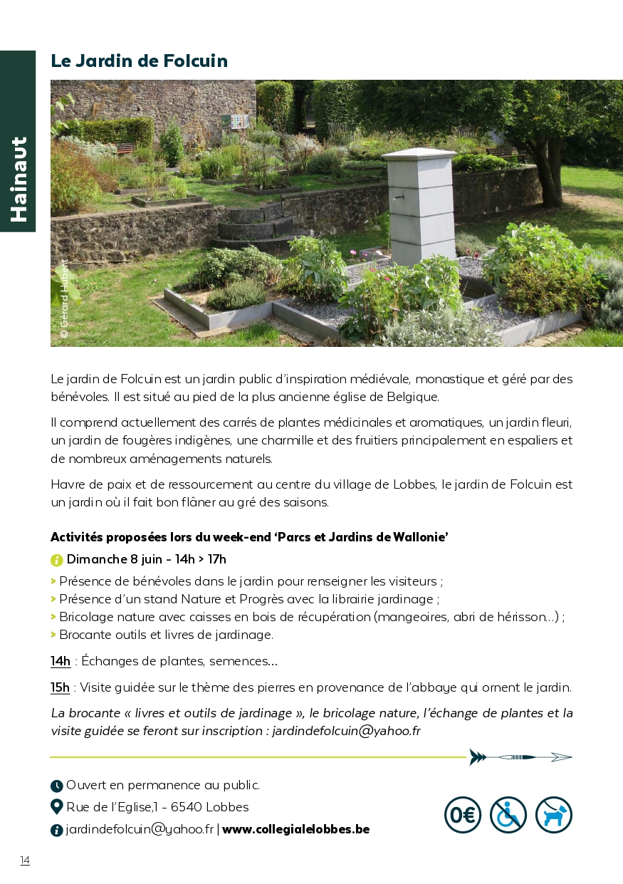 Le jardin de Folcuin